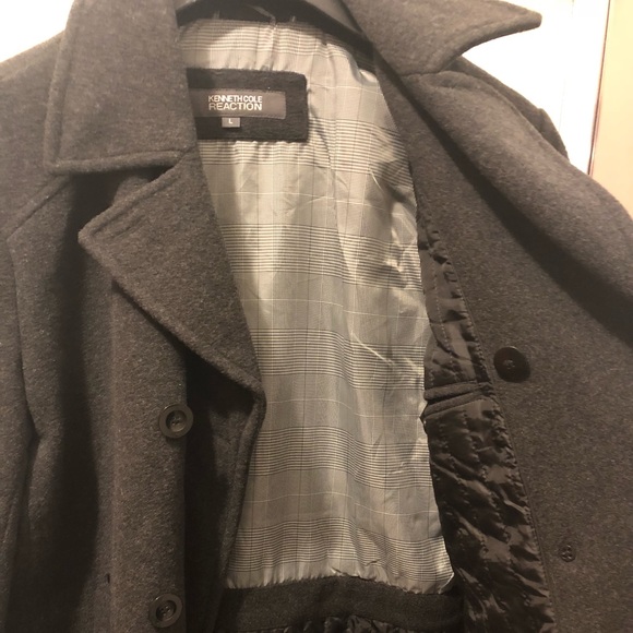 MEN’S KENNETH COLE REACTION PEA COAT - Picture 3 of 6